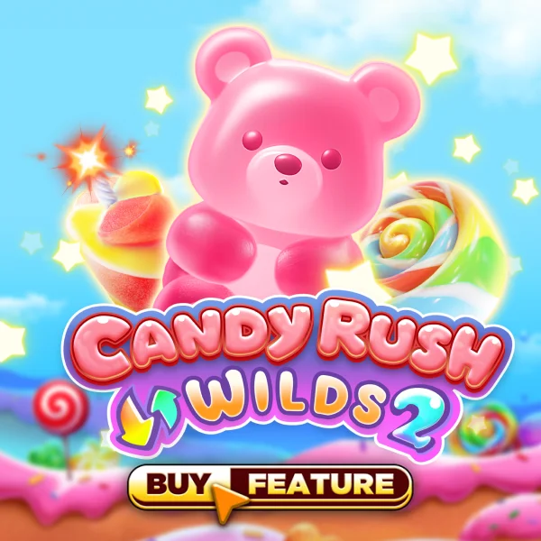 Microgaming : Candy Rush Wilds 2 - QUEENBET138
