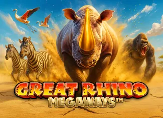 Pragmatic : Great Rhino Megaways - QUEENBET138