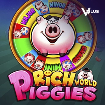 Vplus : Rich Piggies World - QUEENBET138