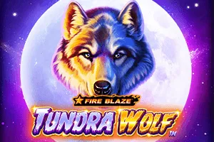 Fire Blaze Golden: Tundra Wolf - QUEENBET138