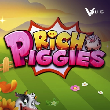 Vplus : Rich Piggies - QUEENBET138