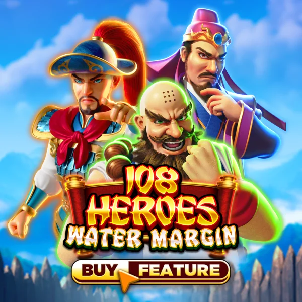 Microgaming : 108 Heroes Water Margin - QUEENBET138