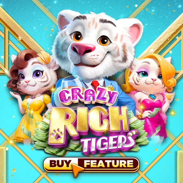 Microgaming : Crazy Rich Tigers - QUEENBET138