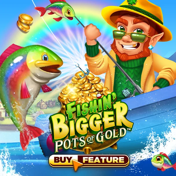 Microgaming : Fishin Bigger Pots of Gold - QUEENBET138